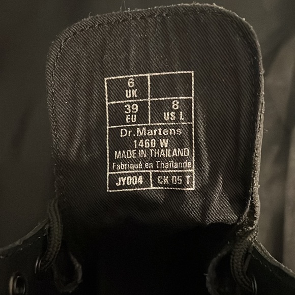 Dr. Martens Air Wave Women’s 1460 Vonda Floral Lace Up Boots US 8 - Picture 8 of 9